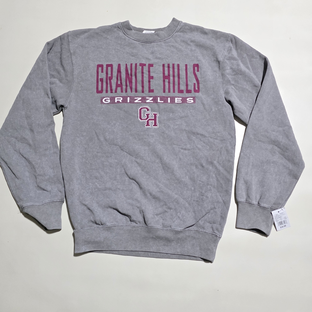 Women's Granite Hills Grizzlies sweater shirt. Size S.